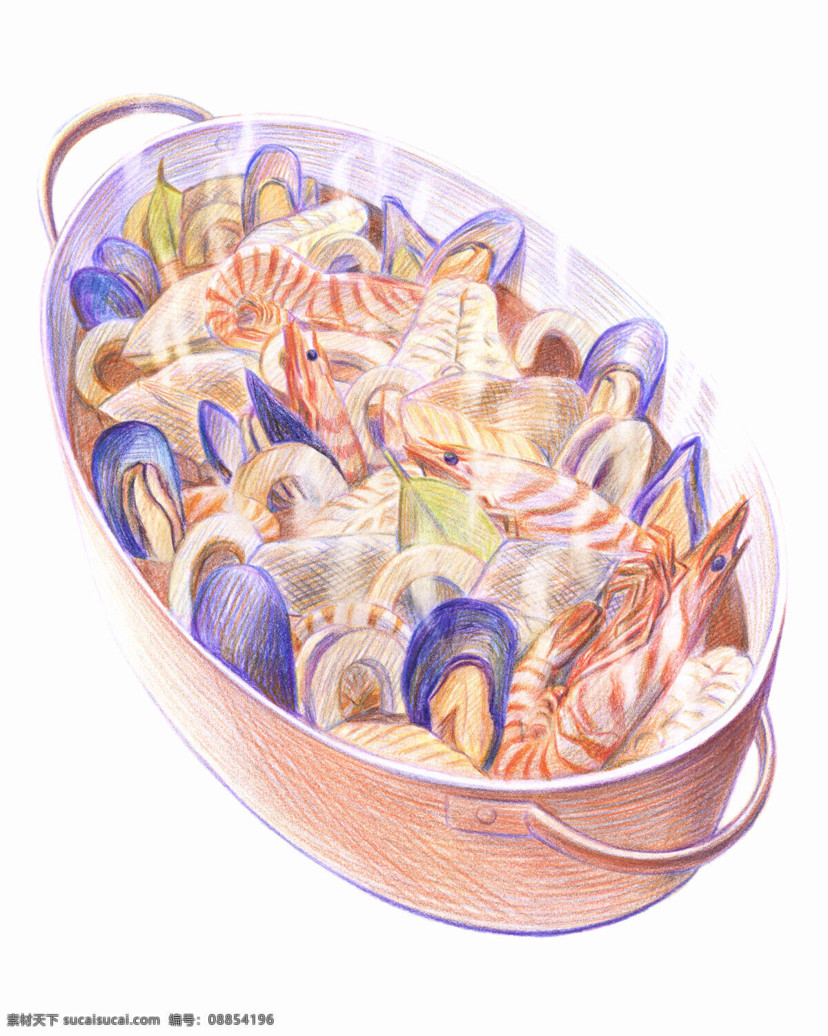 食品 美食 手绘0089 手绘 设计素材 手绘美食 餐饮插图 书画美术 白色