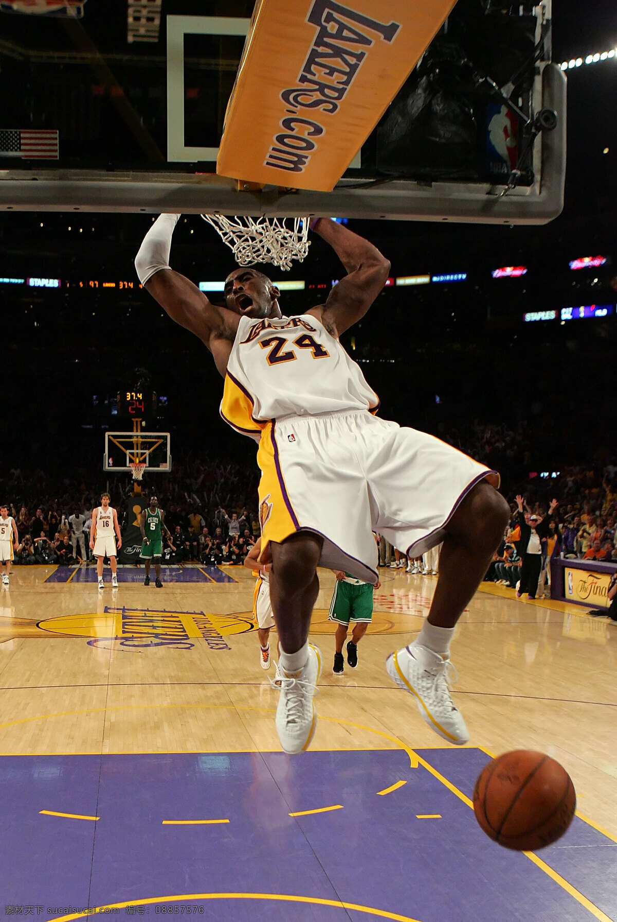 科比扣篮 科比 kobe bryant nba 篮球 湖人 黑曼巴 明星偶像 人物图库