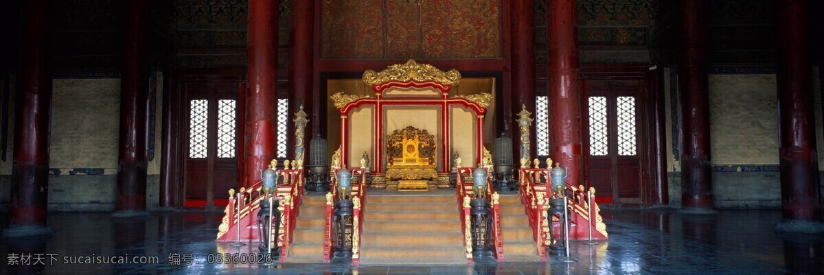 故宫内殿 皇宫 龙椅 对联 宝鼎 金銮殿 建筑摄影 建筑园林