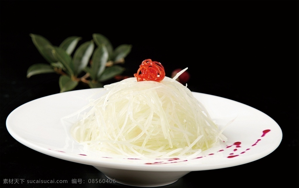 清香木瓜丝 美食 传统美食 餐饮美食 高清菜谱用图