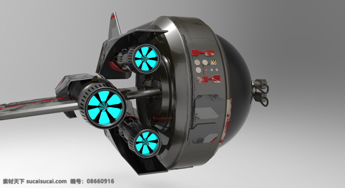 犀牛 战士 飞船 概念 挑战 英雄 supervehicle zw3d 3d模型素材 建筑模型