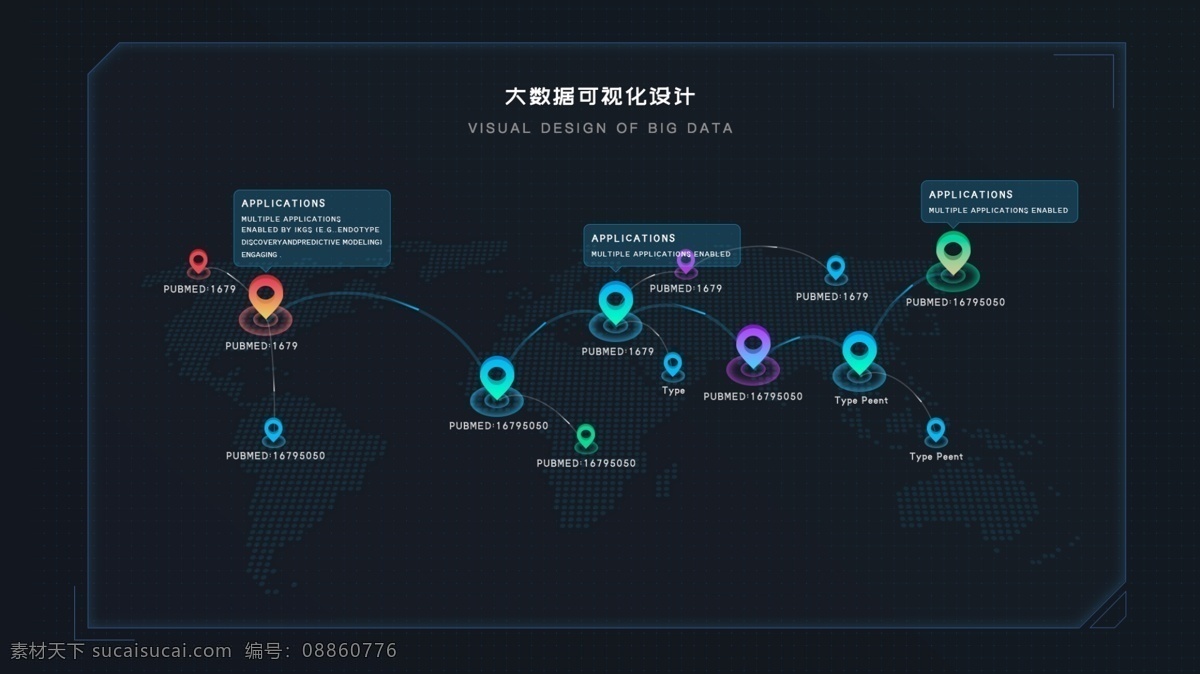 原创 大 数据 可视化 视觉 效果图 地图 ui web 视觉稿