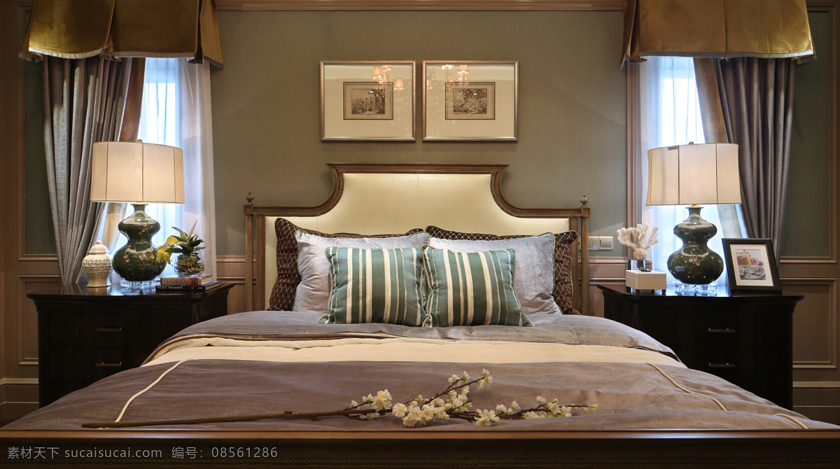 古典 卧室 欧式 效果图 家居 家具 家装 室内背景 家居装饰 华丽装修 室内设计 软装设计