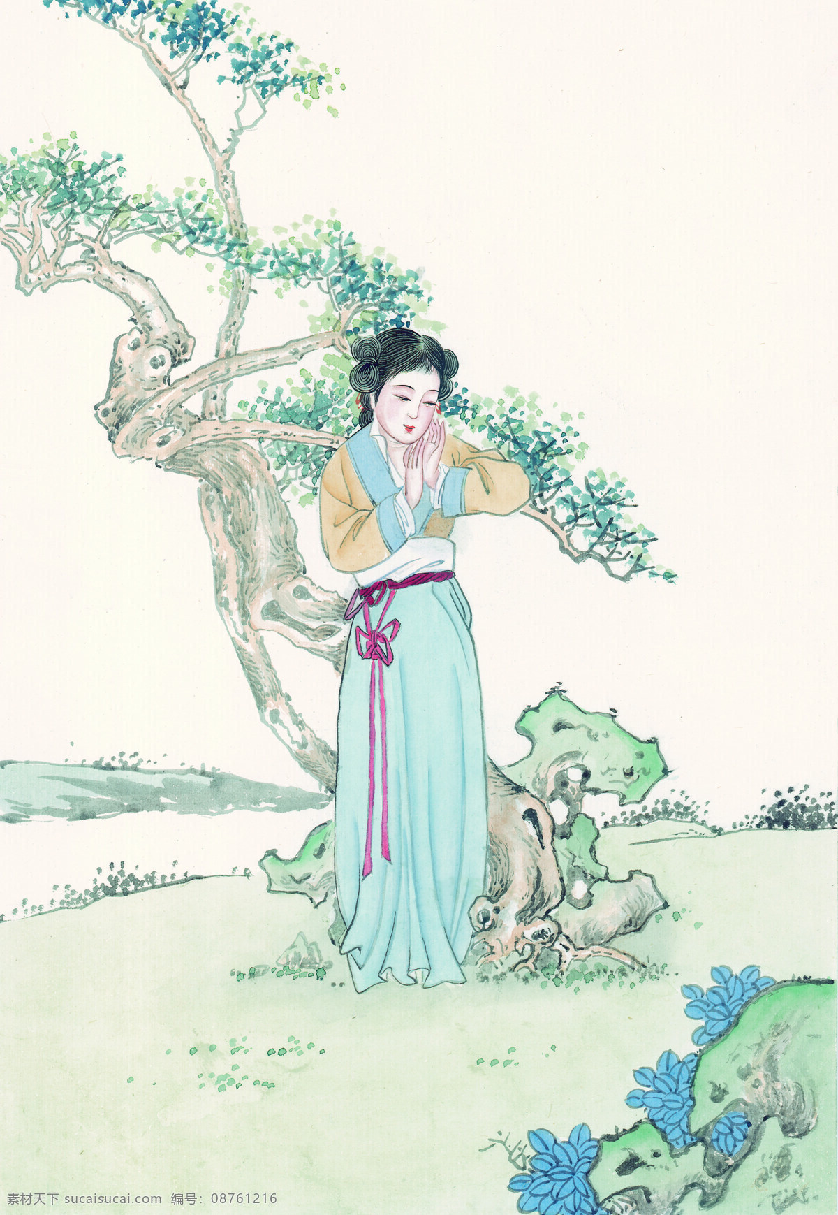 中华 艺术 绘画 古画 仙女 神仙 嫦娥 貂蝉 西施 中国 古代 传统绘画艺术 美术绘画 名画欣赏 水彩画 水墨画 文化艺术