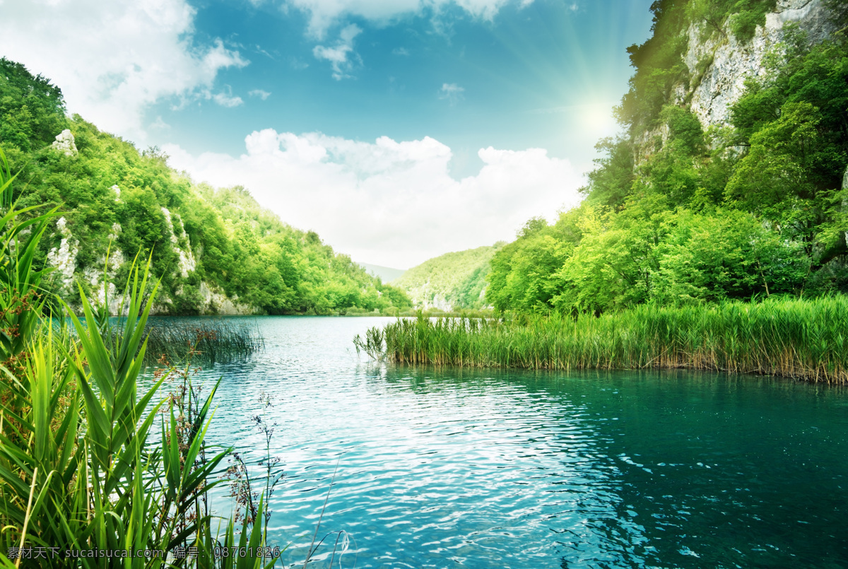 山清水秀 山水 清澈湖水 风景 自然风景 自然景观 摄影素材 山水风景 风景图片