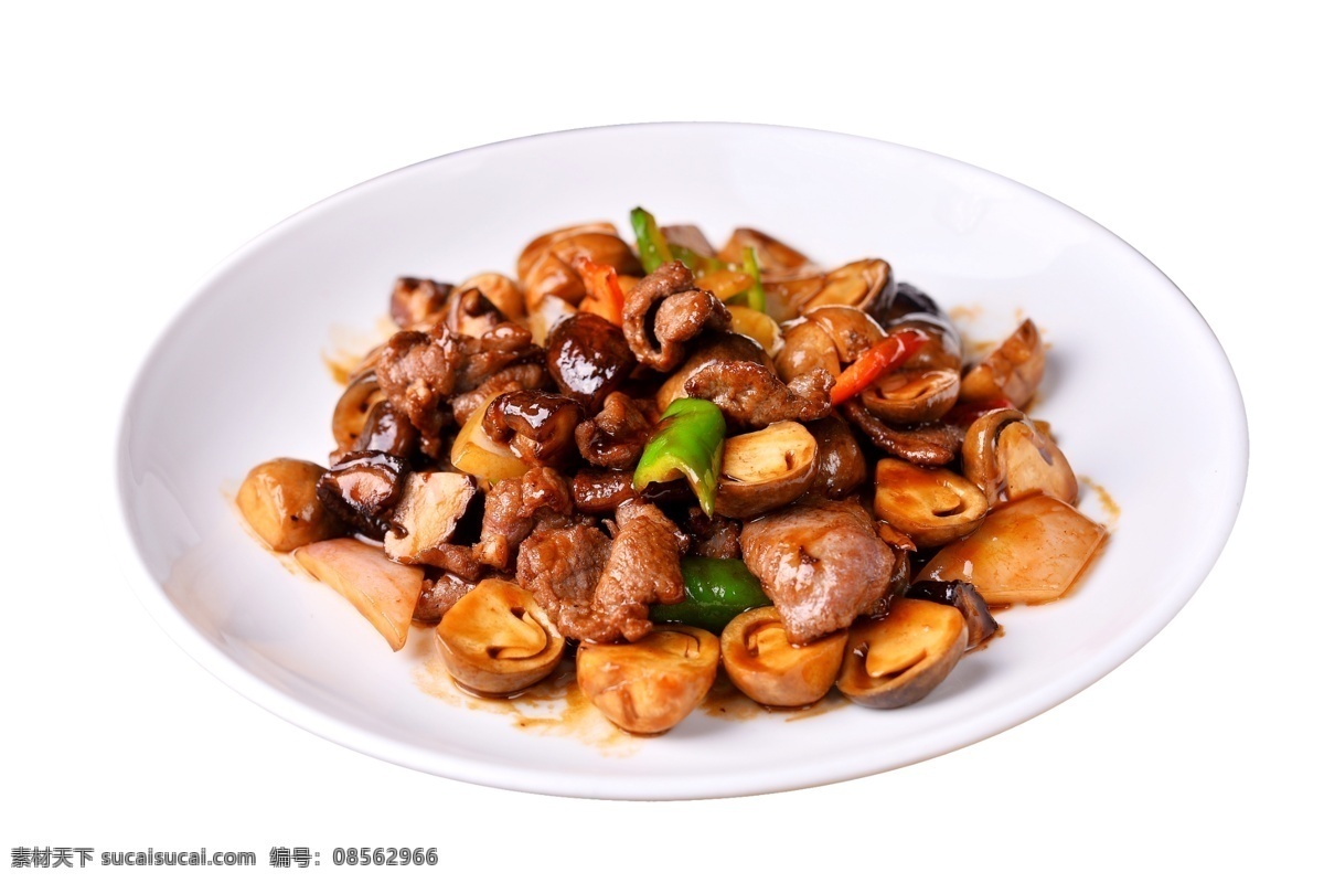 高清 美食 蚝油 鲜 冬菇 炒 牛肉 菜 式 素 鲜冬菇 炒牛肉 菜式 设计素材