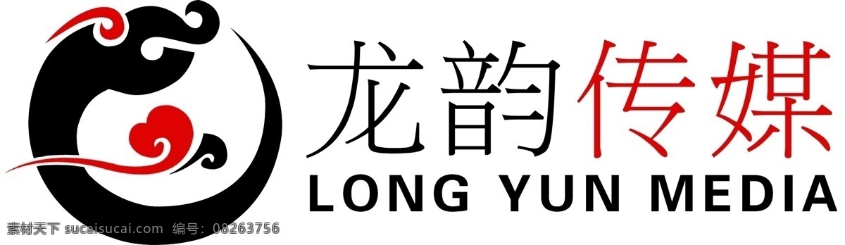 logo qq 传媒公司 传媒 公司 公司logo 公司标志 原创 龙韵传媒 聊城 矢量 psd源文件
