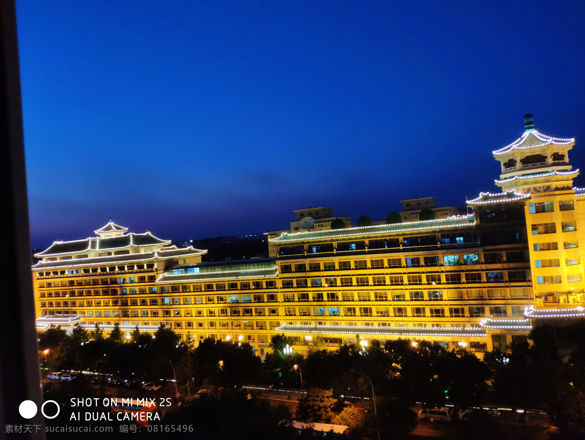国家电网 北京 夜景 风景 背景 自然景观 建筑景观
