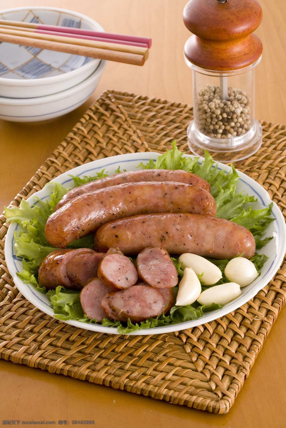 香肠 红肠 蒜香 肉肠 烤肠 灌肠 肉制品 美食 美味 食物 传统美食 餐饮美食