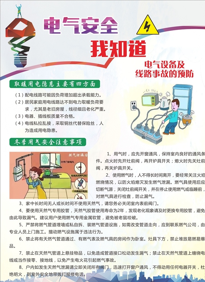 电气安全 电气 安全 燃气 用气 用电 隐患