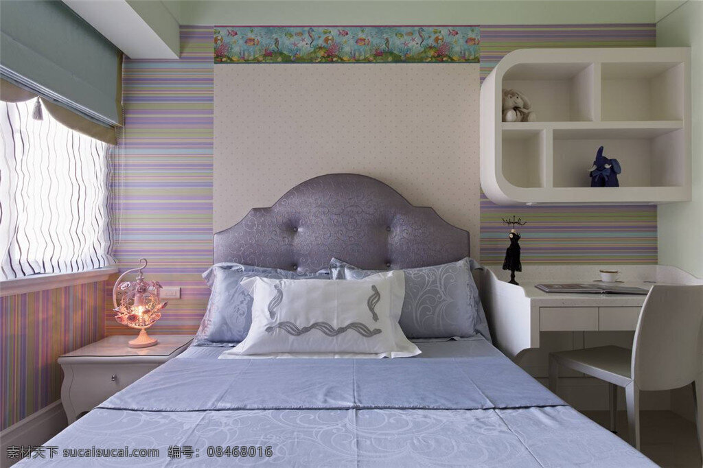 欧式 简约 床 效果图 软装效果图 室内设计 展示效果 房间设计家装 家具