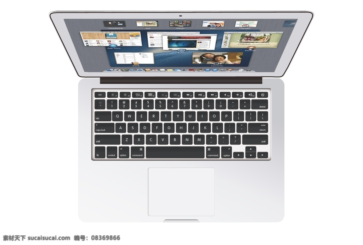 macbookair 矢量图 app ios 笔记本 电脑 手机