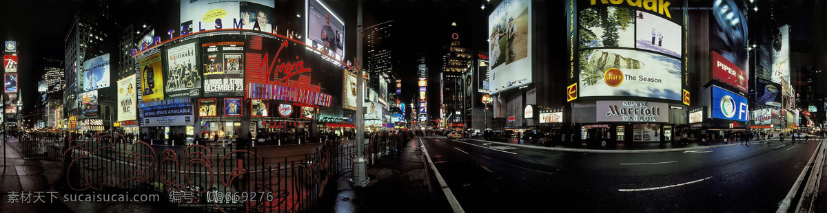 纽约时代广场 晚上 全景 大图 全景图 繁华都市 美丽夜色 霓虹 摄影作品 旅游摄影 国外旅游