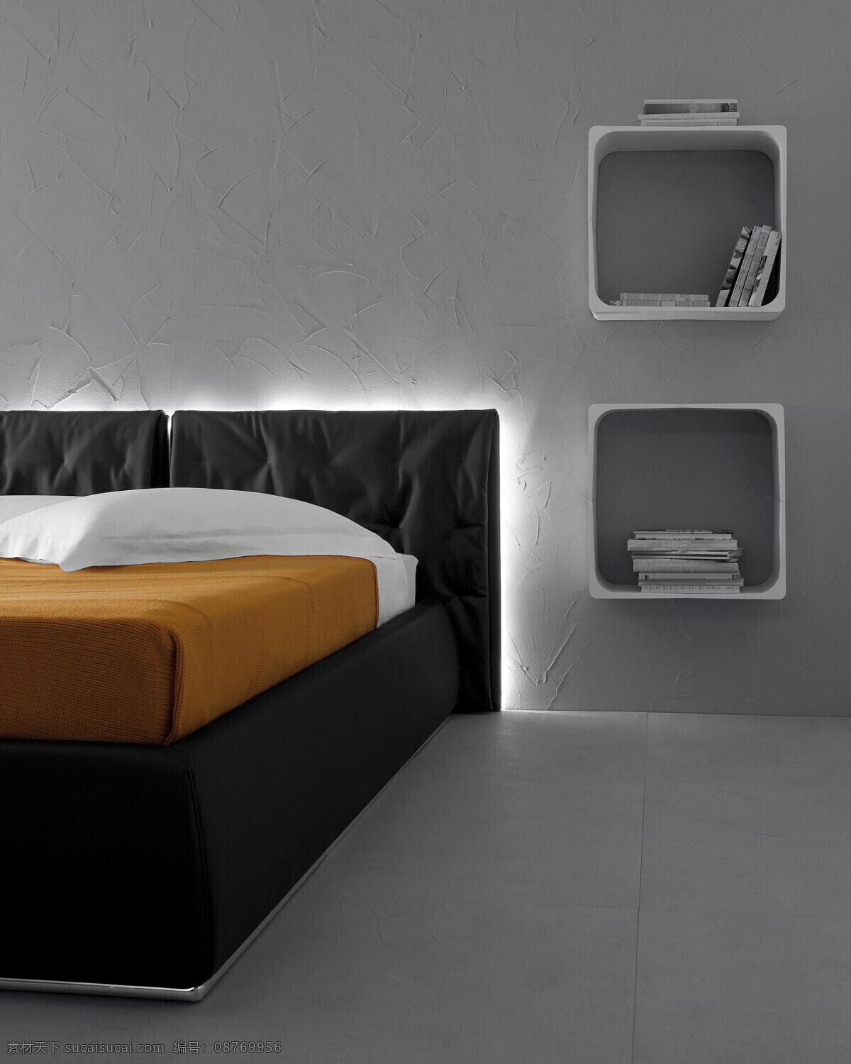 卧室 特写 床 床素材 家居 软床 新款床 装饰素材 室内装饰用图