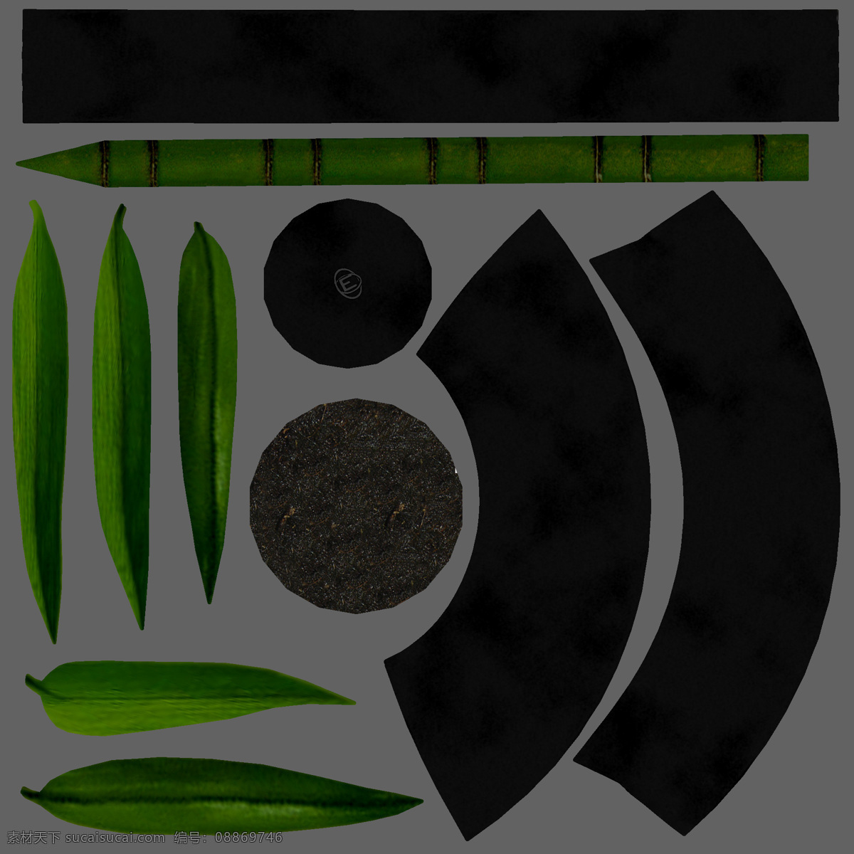 植物 盆栽 绿色 模型 3d模型素材 动植物模型