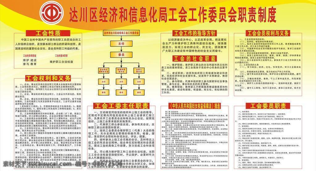 工会 工会logo 工会标志 工会宣传栏 金黄色 展板模板 制度 展板 矢量 模板下载 工会制度展板 工会制度牌 工会工作制度 其他展板设计
