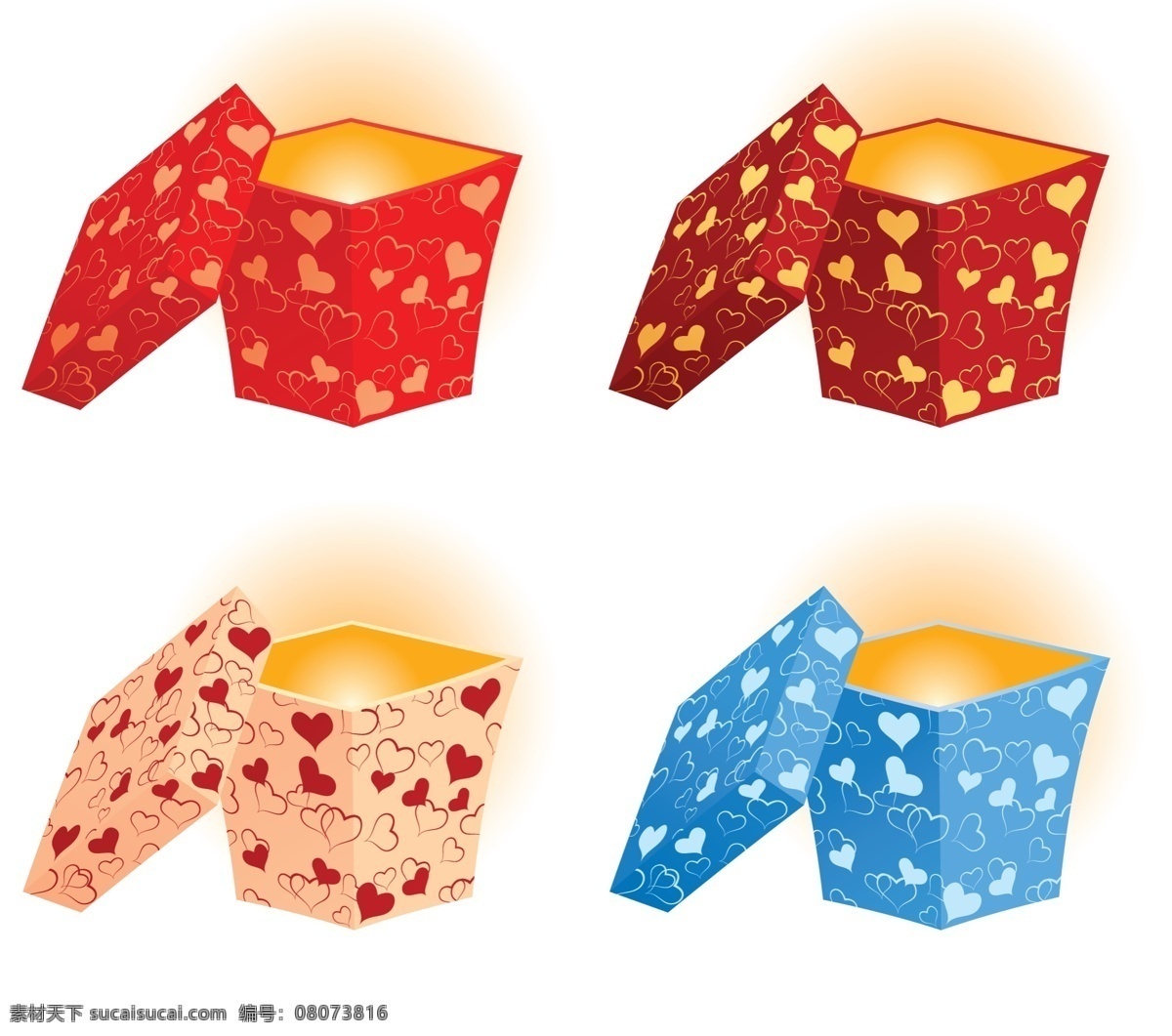 发光 盒子 打开 盖子 心 向量 集 web 插画 创意 高分辨率 接口 礼品盒 免费 情人节 图标 病 媒 生物 时尚 独特的 原始的 高质量 设计新的 ui元素 hd 元素 详细的 箱 正常 开放 发光的 心盒 人工智能图标 psd源文件