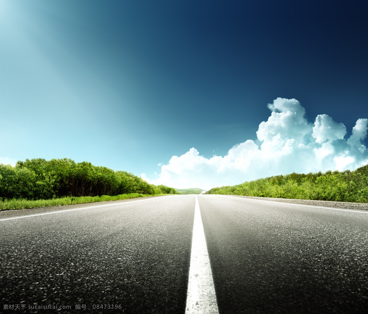 蓝天 白云 公路 风景 马路风景 道路风景 公路风景 美丽风景摄影 蓝天白云 道路摄影 环境家居 黑色