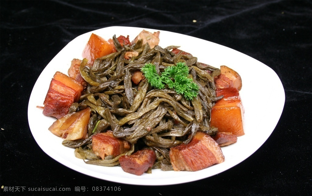 红烧 肉干 豆角 红烧肉干豆角 美食 传统美食 餐饮美食 高清菜谱用图