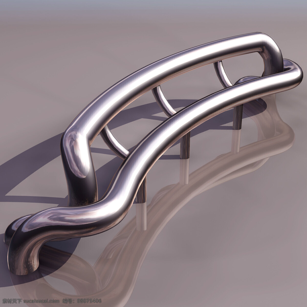 公园 一角 长凳 模型 bench3 室外建筑 3d模型素材 建筑模型