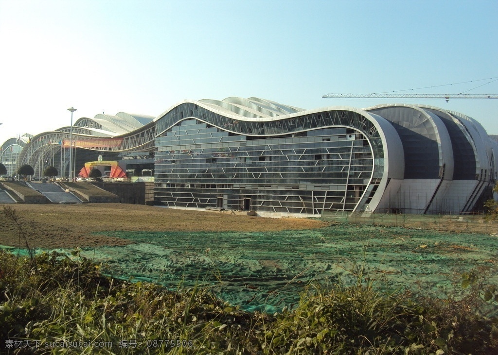 郴州 国际 会展中心 国际会展中心 大型建筑 苏仙区 城东新区 会展 建筑园林 建筑摄影