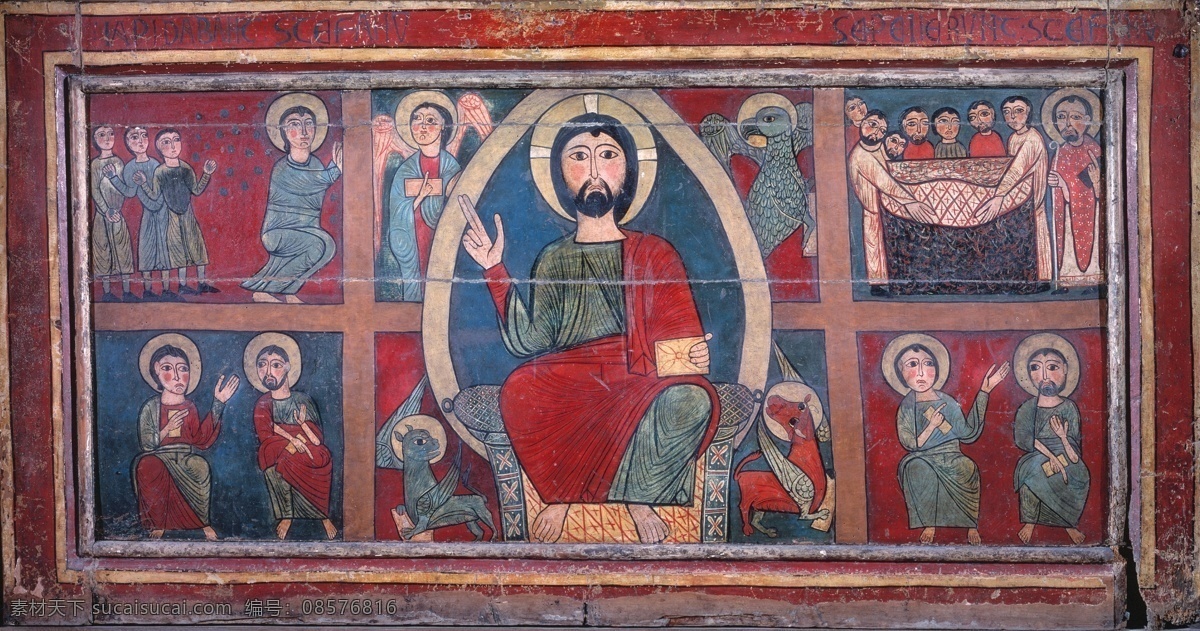 century 荷兰 画家 anonymous 西方 高清 宗教 人物 神话 古典 样式 主义 油画 装饰画 of end guils de frontal 装饰素材