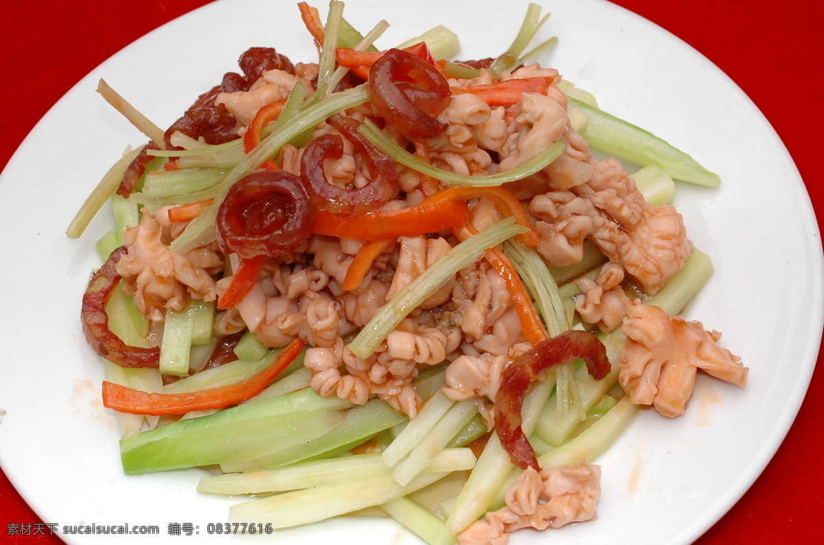 生炒花肠 食品 餐饮美食 传统美食 摄影图库