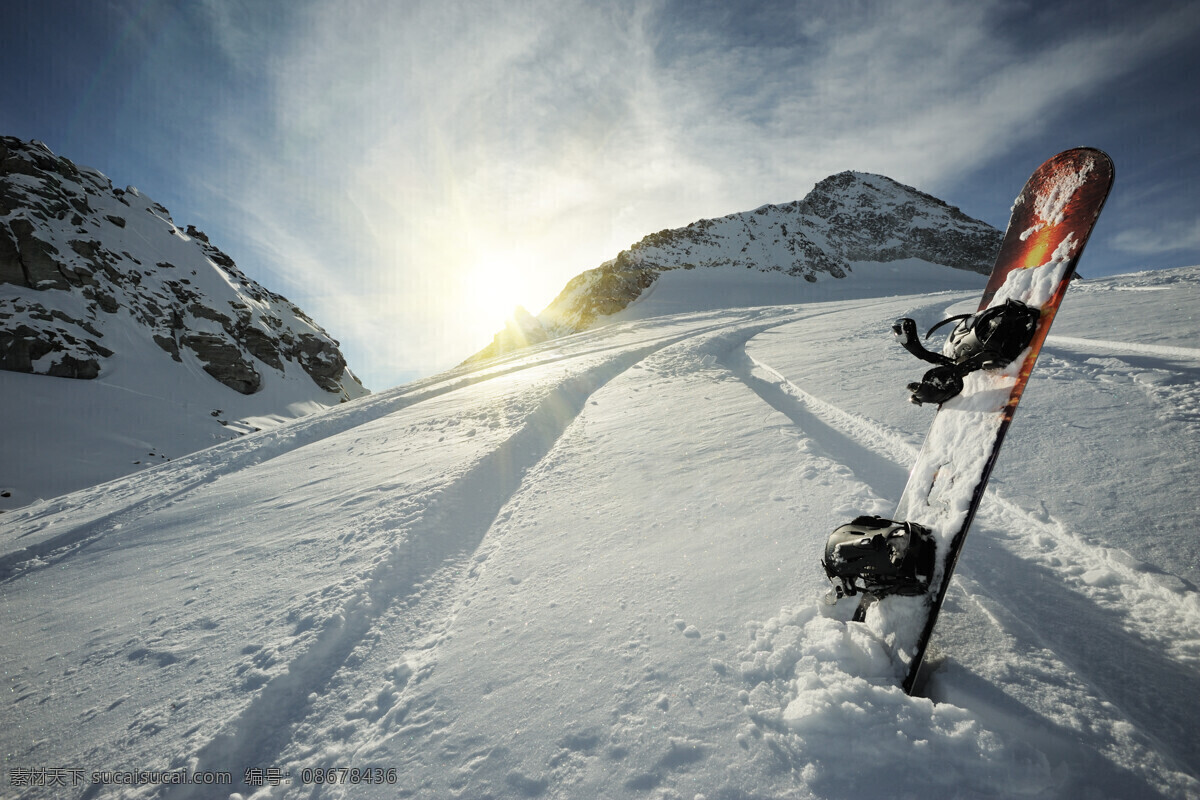 雪地 上 雪板 滑雪用具 体育运动 生活百科