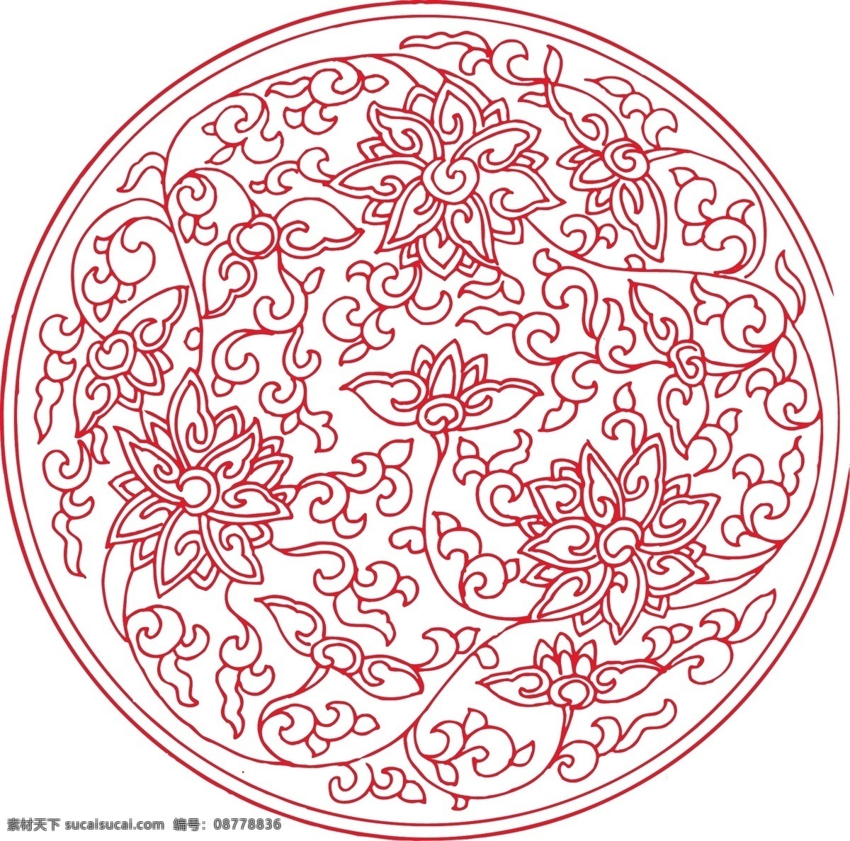 背景花纹 中国红 红色 中国设计 吉祥图案 古典图案 古典纹样 剪纸 春节 背景底纹 窗花 纹样 边框图案 底纹 传统图案 传统花纹 传统纹样 中国年画 矢量 红色精品图案 传统文化 文化艺术