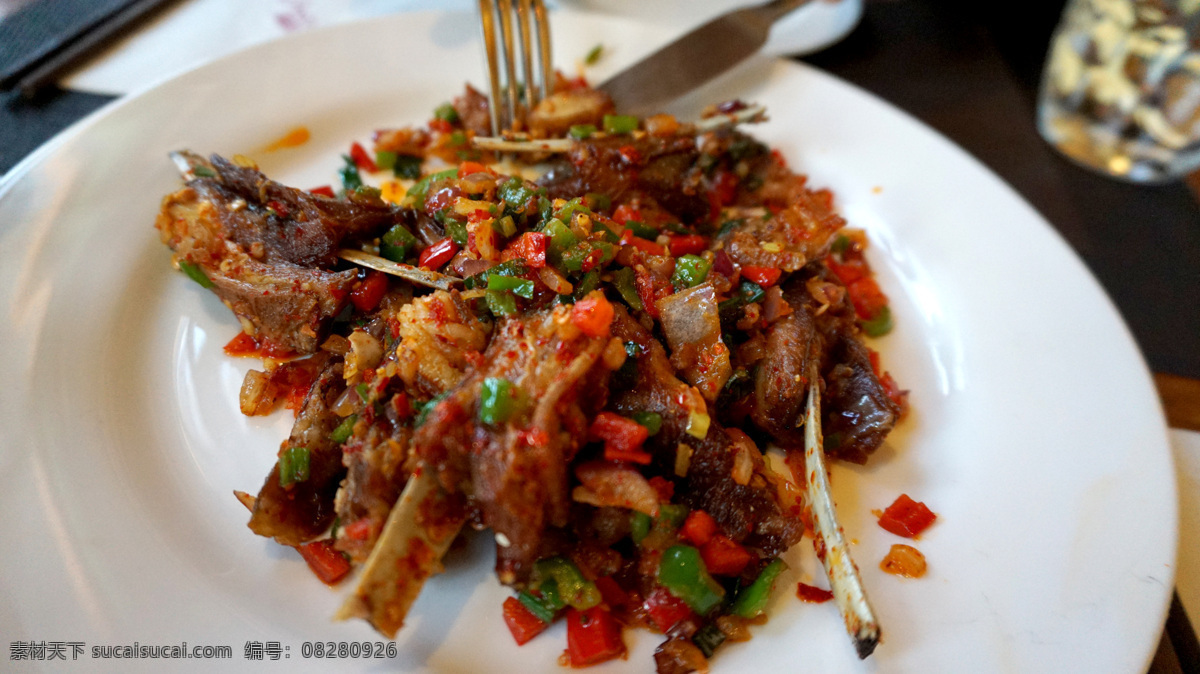 烤羊排 羊排 复合酱烤羊排 孜然烤羊排 烧烤 餐饮美食 传统美食