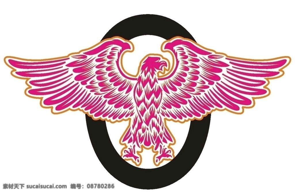 t恤 老鹰 boy 男装 logo 潮流 logo设计