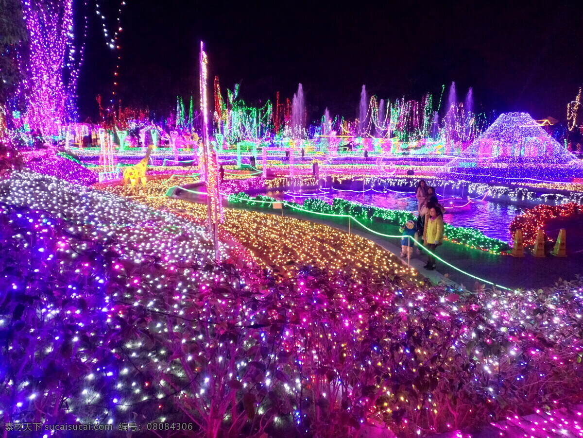 灯光节 灯光 夜景 五彩缤纷 彩色 旅游摄影 国内旅游