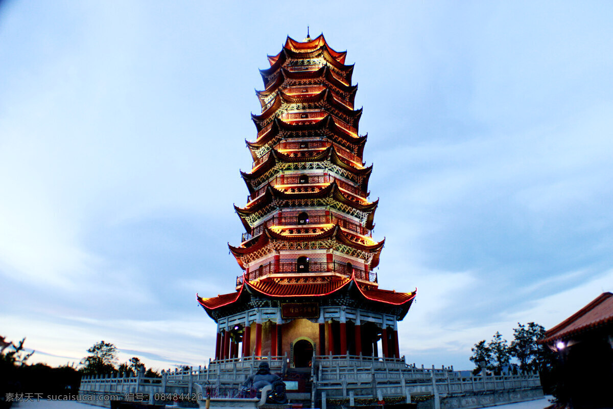 云南 楚雄 福 塔公 园 夜景 照片 楚雄福塔 滇壹传媒拍摄 福塔公园夜景 楚雄夜景 楚雄摄影摄像 楚雄好玩地方 建筑园林 建筑摄影