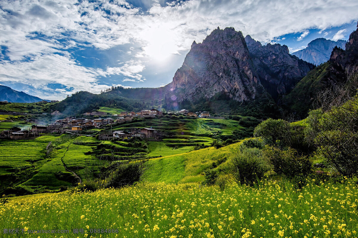 甘肃 扎 尕 风景