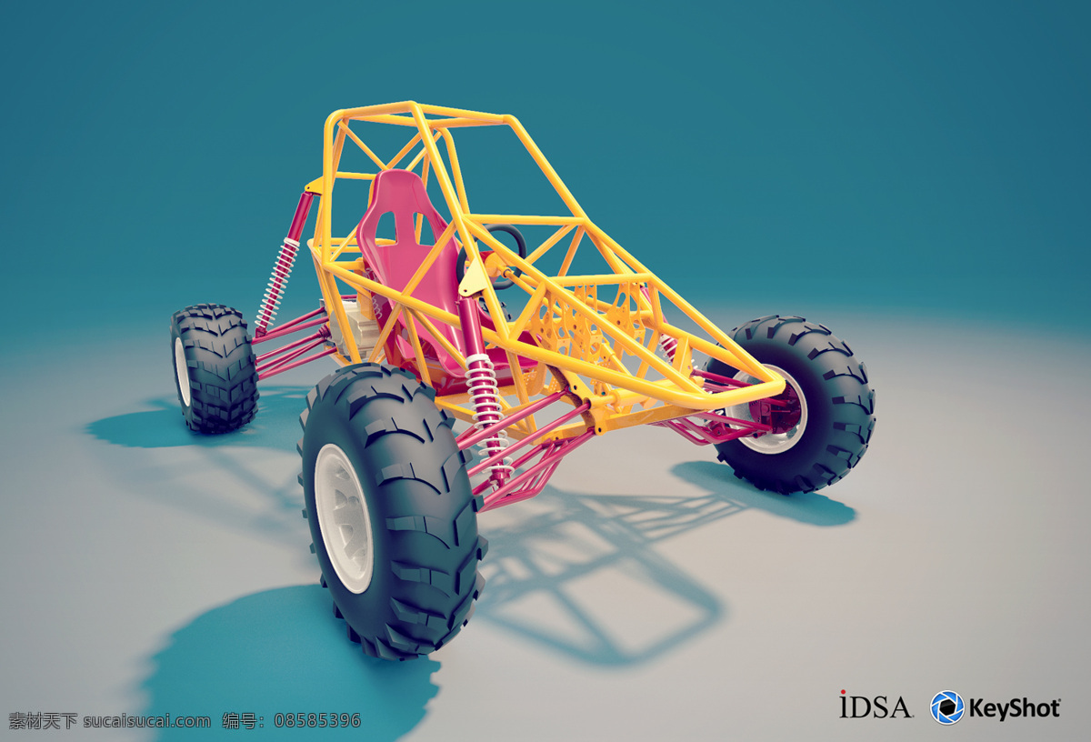 cc 越野车 idsa 3d模型素材 其他3d模型