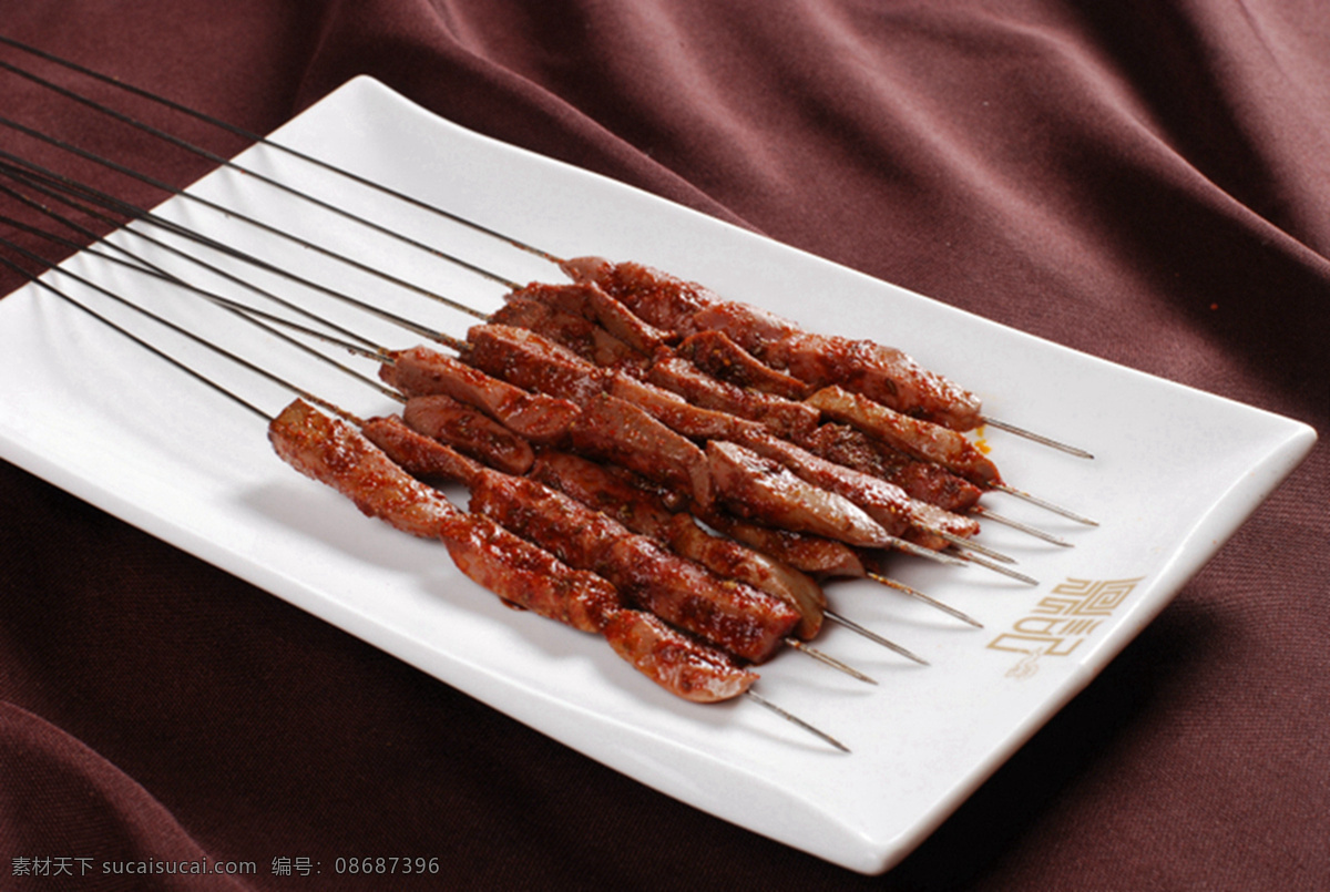 美味烤腰串 美食 传统美食 餐饮美食 高清菜谱用图