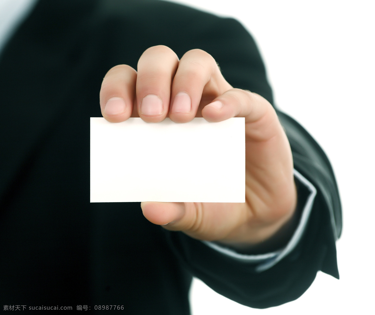 手 白色 卡片 特写 男士 男人 西装 正式 手势 白色卡片 空白 银行卡 广告 商务 商业图片 展示 展现 商务人士 高清图片 人物图片