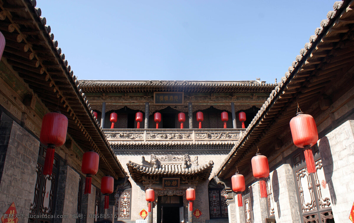乔家大院 山西古建筑 园林建筑 建筑园林