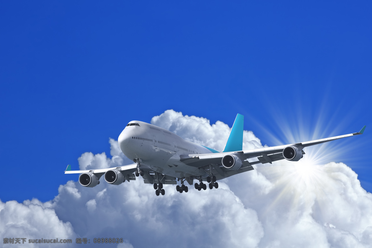 蓝天 上一 架 飞行 飞机 天空 蓝天白云 阳光 飞行的飞机 一架飞机 航空 航运 高清图片 飞机图片 现代科技