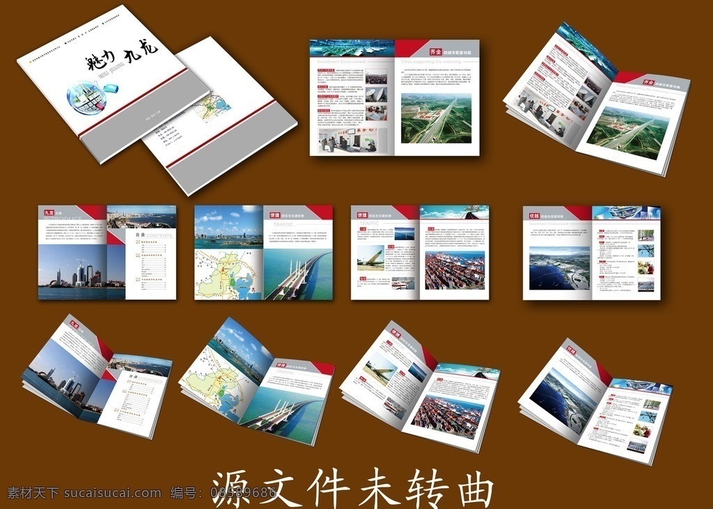 高档招商画册 招商 封面 源文件 科技 书刊 画册 300ppi 企业宣传单 dm宣传单 矢量