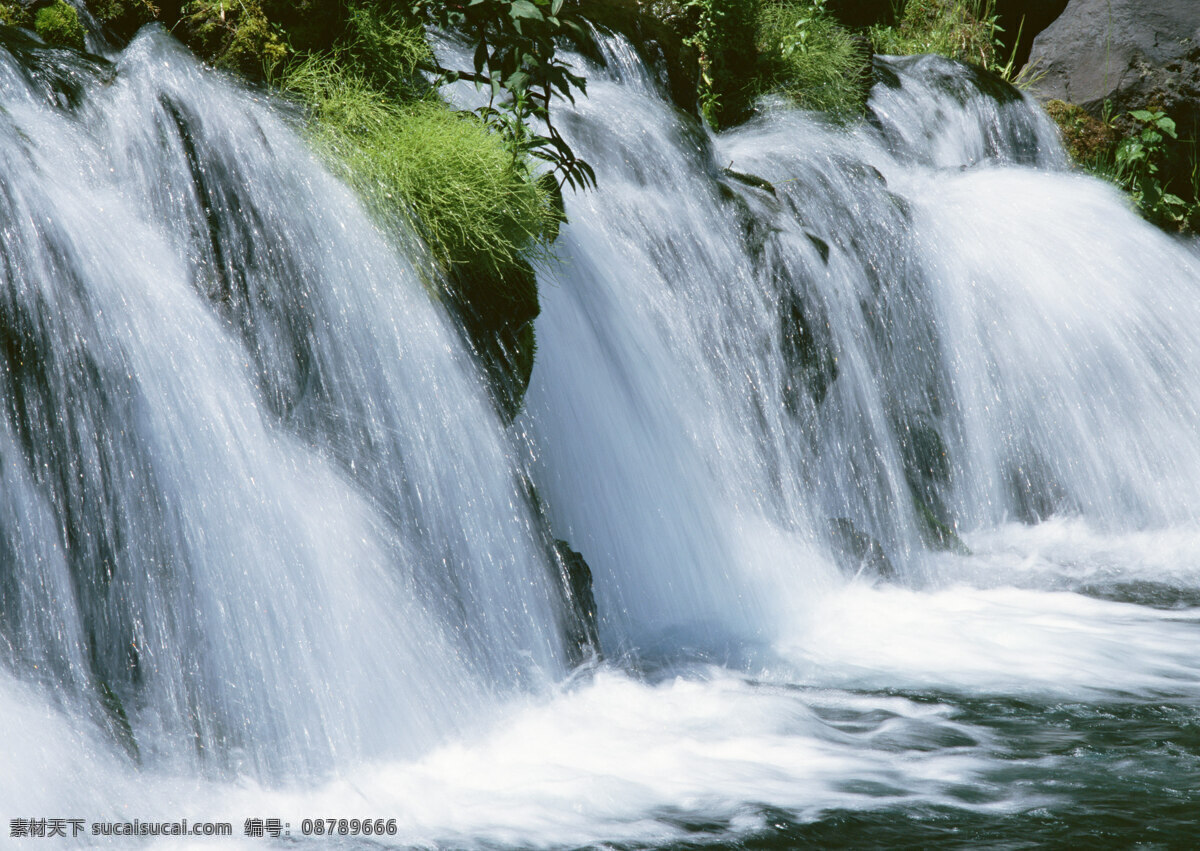 优美 风景 风景美图 流水 瀑布 山水风景 水流 溪水 小溪 山间小溪 自然风景 旅游摄影 生活 旅游餐饮