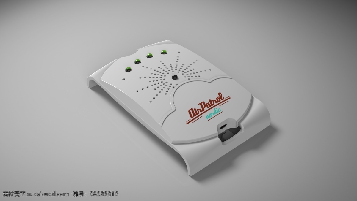 airpatrol 控制器 壳体 概念 controllercasing 3d模型素材 电器模型