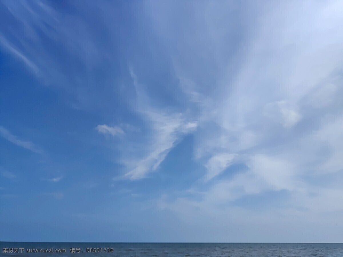 蓝天白云大海 蓝天 白云 大海 海平面 自然 天空 自然景观 自然风景
