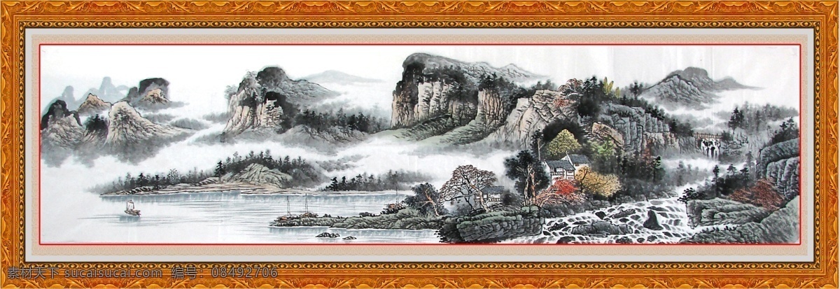 山水画 风景 国画山水 巨幅山水 聚宝盆 流水生财 山水 山水风景 山水风景画 山水国画 旭日东升 油画 源远流长 国画聚宝盆 家居装饰素材