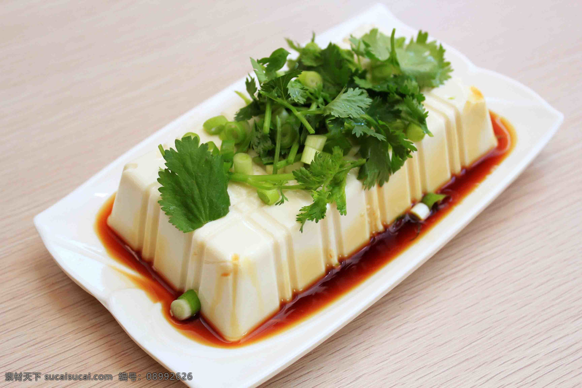 美食 传统美食 餐饮美食 高清 家常菜 凉菜 凉拌豆腐