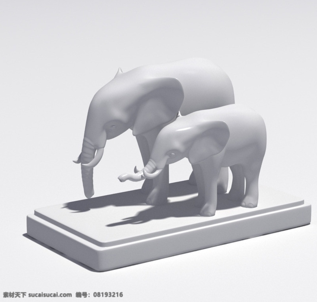 大象 动物 雕塑模型 雕塑 室内模型 装饰物模型 max模型 雕像 雕像模型 3d设计模型 源文件 max