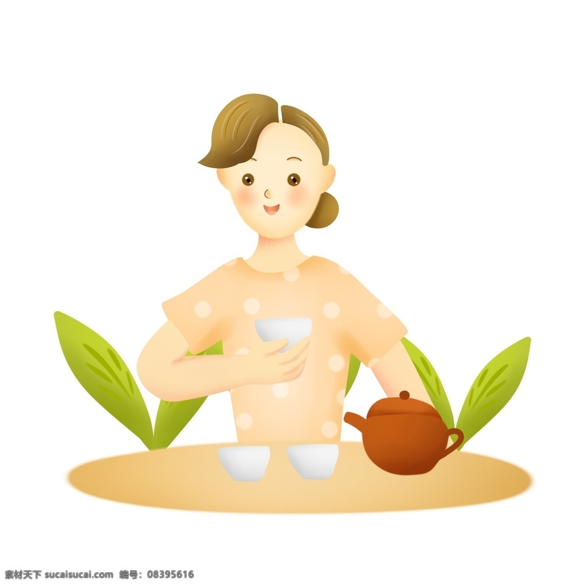 二十四节气 大暑 喝 伏 茶 习俗 夏季 消暑 夏天 喝伏茶 喝茶