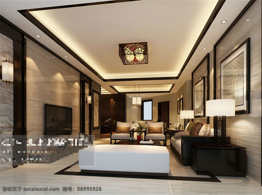 室内 客厅 模型 模板 制作 室内设计模型 装修模型 场景 3d模型素材 室内装饰 3d室内模型 3d模型下载 max 黑色