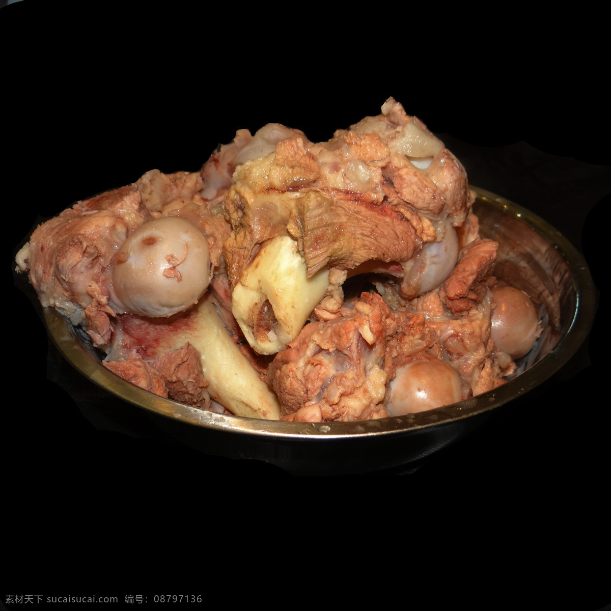 猪骨 大骨头 杀猪菜 农家菜 大骨棒 餐饮美食 传统美食