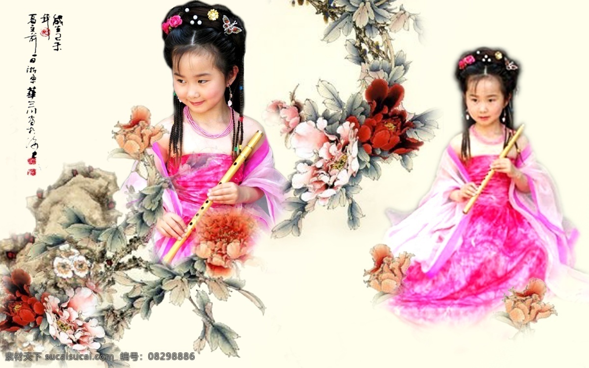 清宫 梦蝶 古装 花 童 婚纱 模板 影楼 魔法 书 dvd 2009 婚纱照 模板下载 婚礼模板 婚庆模板 婚纱摄影 婚纱相册模板 写真模板 psd源文件 儿童 写真 相册